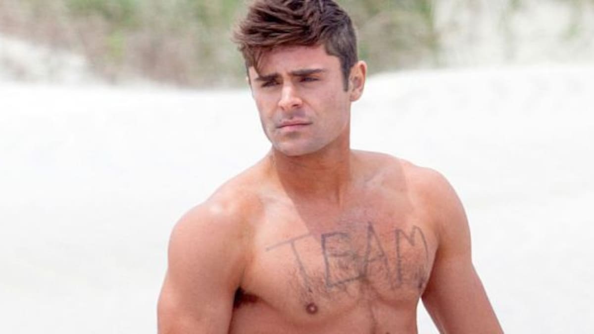 Zac Efron y la Roca en Baywatch