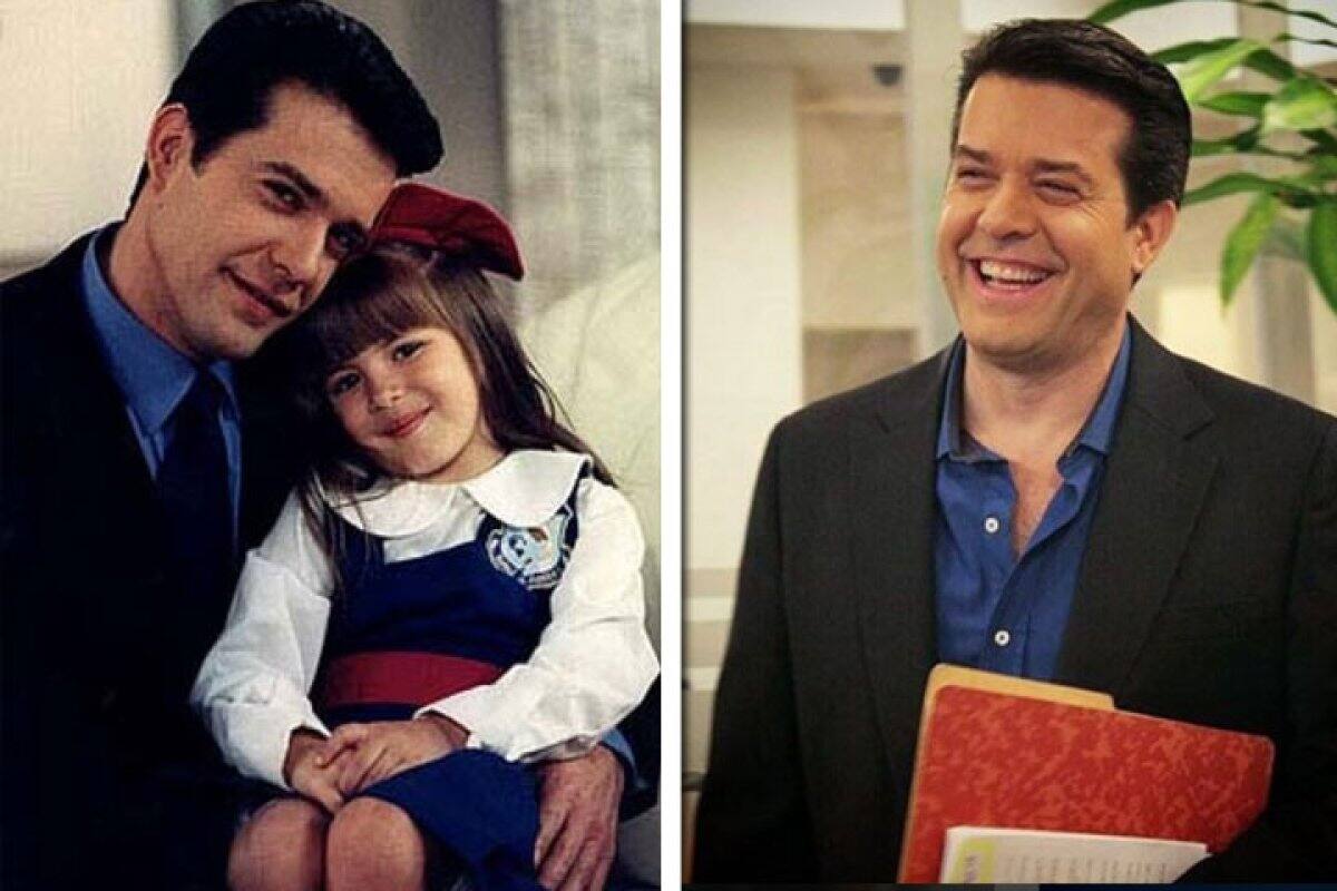 Luciano Larios - Interpretado por Miguel de León, era el papá de Dulce María. El actor sigue protagonizando múltiples telenovelas y por su trabajo, recibió varios premios.