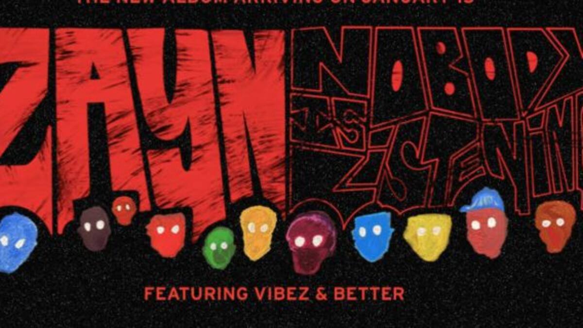 Zayn lanzó su tercer álbum "Nobody is listening"