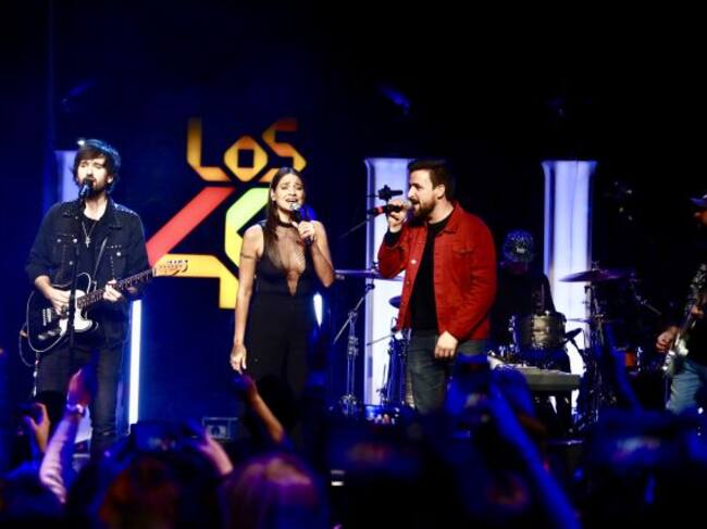 David, junto a Georgina y Funambulista.