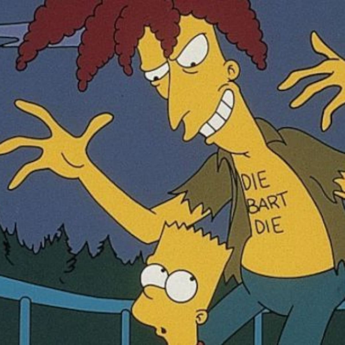 ¡Bob Patiño mata a Bart Simpson!