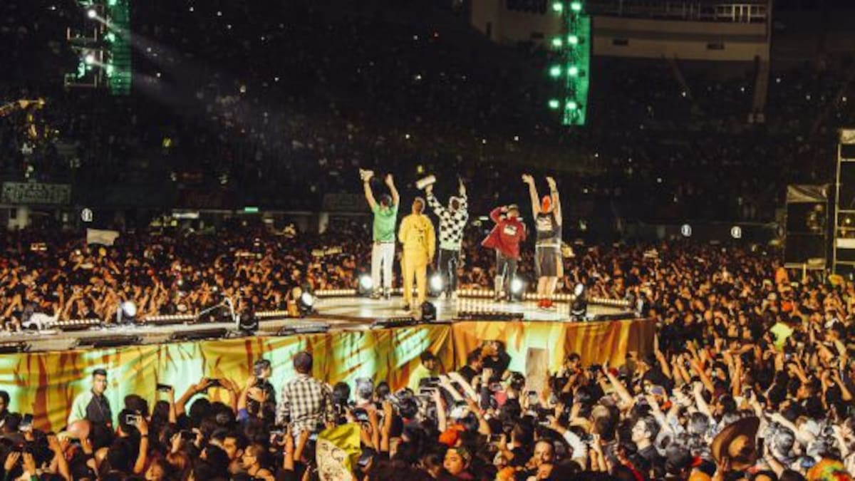 ¡Así fue el show de Los Caligaris en el Foro Sol de México!