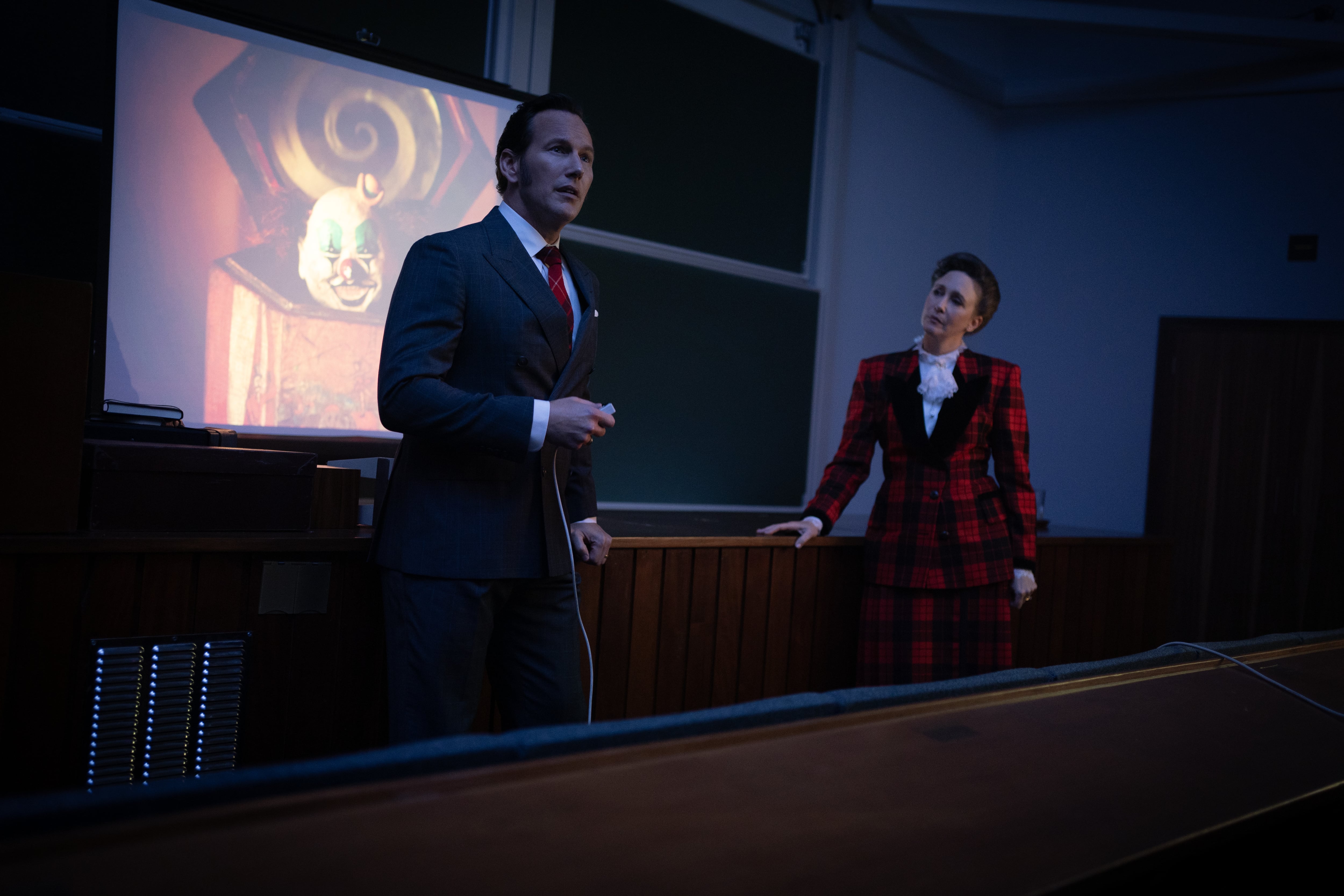 Ed y Lorraine Warren en 'Expediente Warren: El Último Rito'. / Warner Bros.