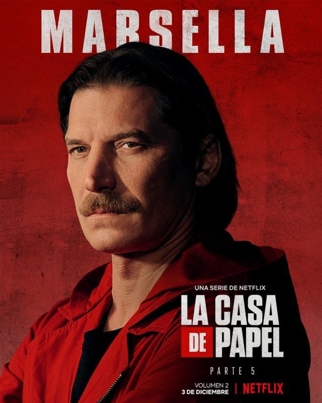 Luka Peros en La casa de papel