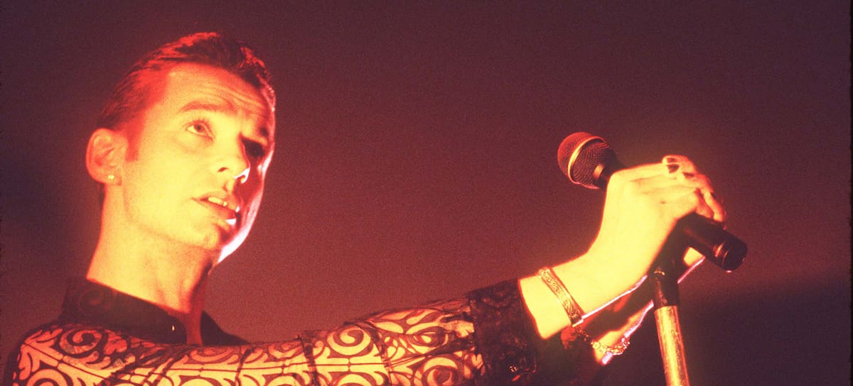 Dave Gahan, de Depeche Mode, en concierto en 1997 (Photo by SGranitz/WireImage)