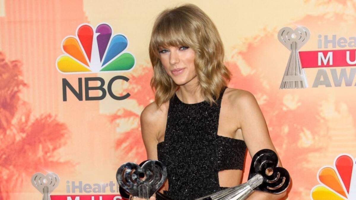 Taylor Swift, con estilo y con premio