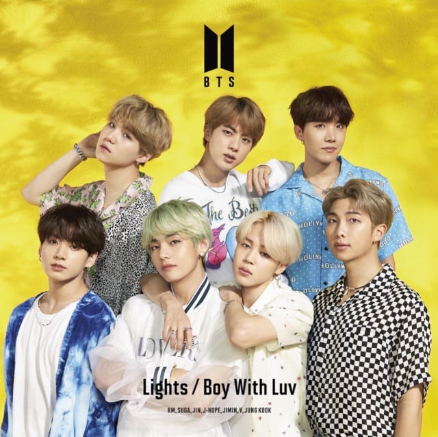 Portada de &#039;Lights / Boy With Luv&#039;