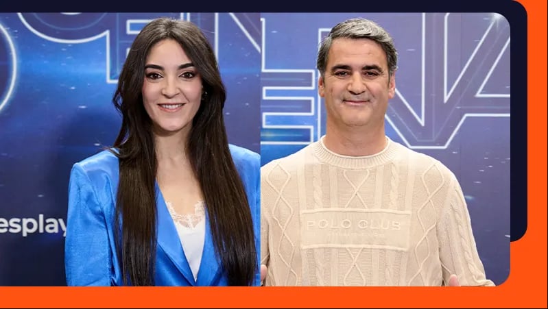 Leonor Lavado y Jesulín de Ubrique en 'El Hormiguero'