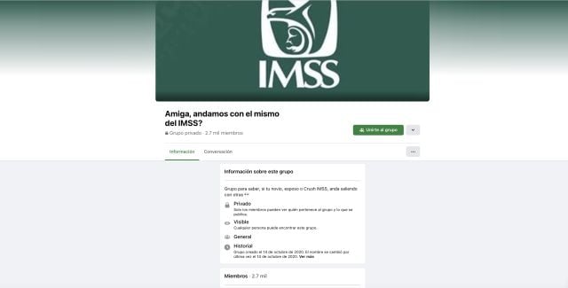 Amiga, ¿andamos con el mismo del IMSS?: Crean grupo de Facebook para cachar infieles que trabajan en el IMSS