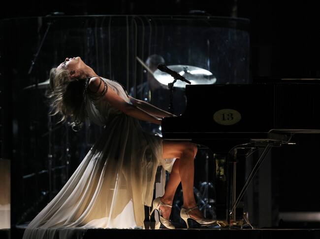 Taylor Swift, en los Grammy 2014.