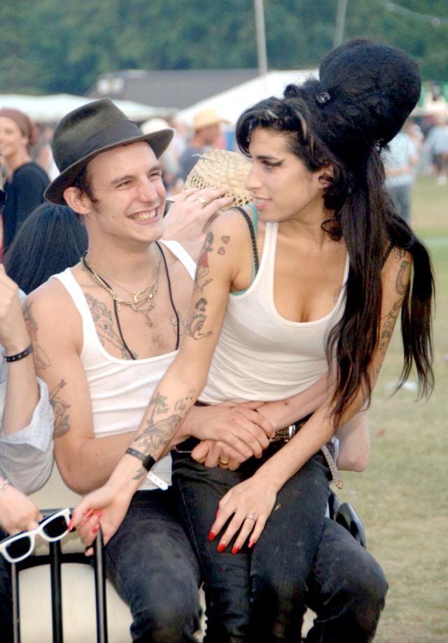 Amy Winehouse y Blake Fielder-Civil en 2007.