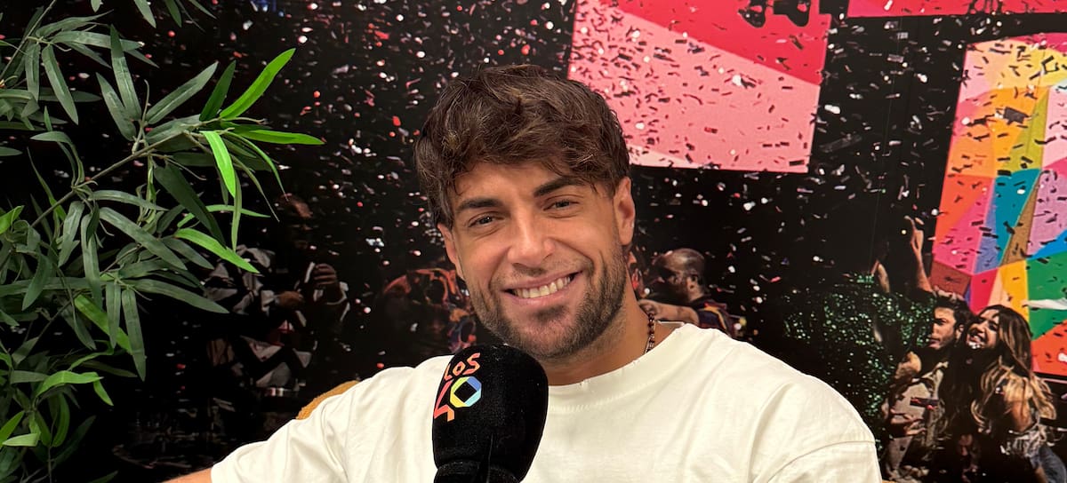 Montoya en la redacción de LOS40