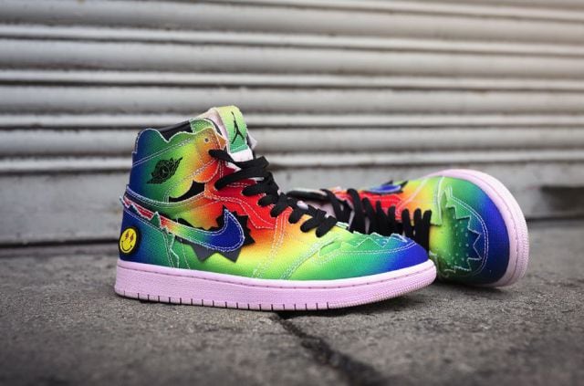 Las zapatillas Air Jordan 1 de J. Balvin