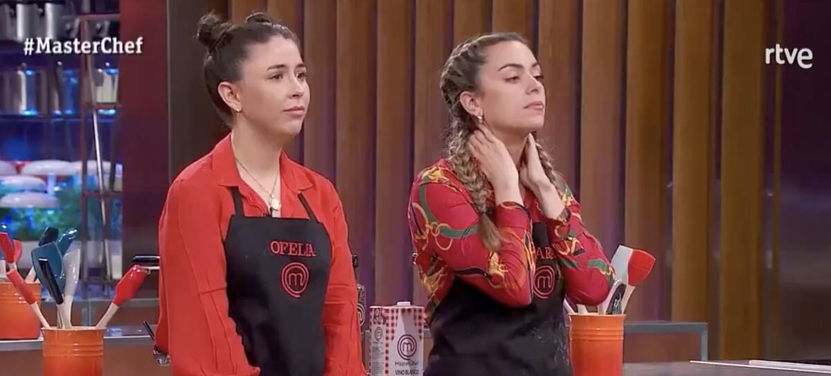 Ofelia y María, concursantes de 'MasterChef 9'.