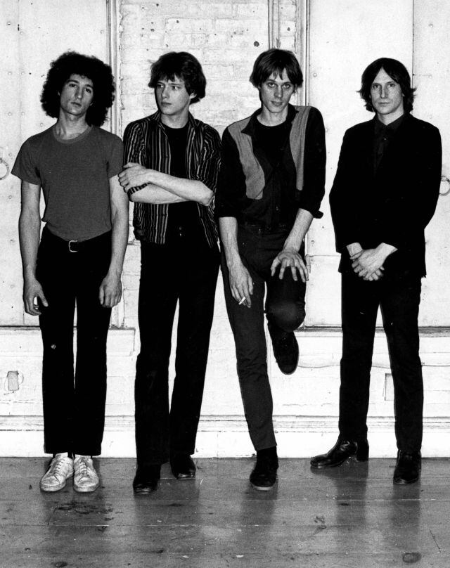 La banda de rock &#039;Television&#039;: Billy Ficca, Richard Lloyd, Tom Verlaine y Fred Smith.