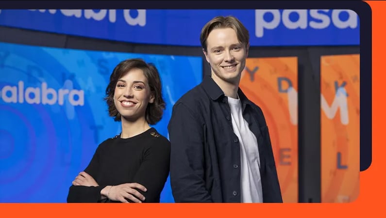 Manu Pascual y Rosa Rodríguez en 'El Hormiguero'.