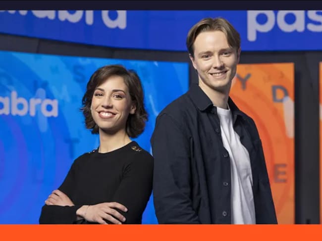 Manu Pascual y Rosa Rodríguez en 'El Hormiguero'.