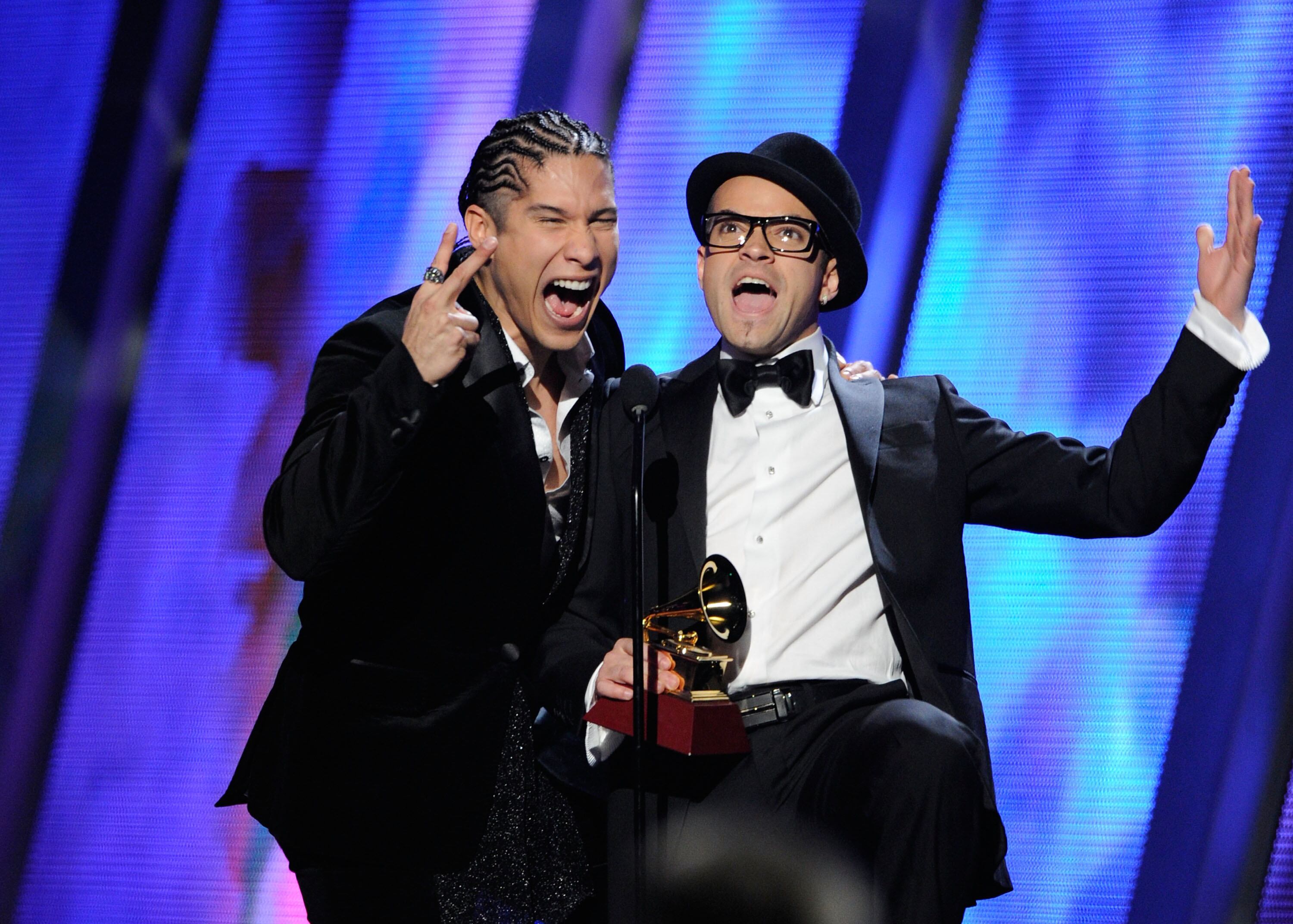 Chino y Nacho en los Latin Grammy del año 2010