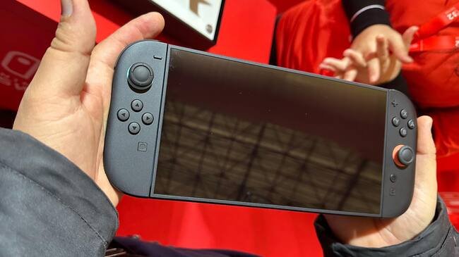 Una consola Nintendo Switch 2. / LOS40
