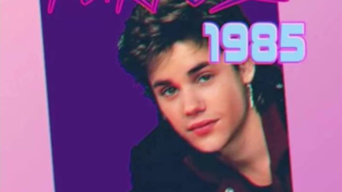 ¿Hubiera funcionado Justin Bieber en los 80?