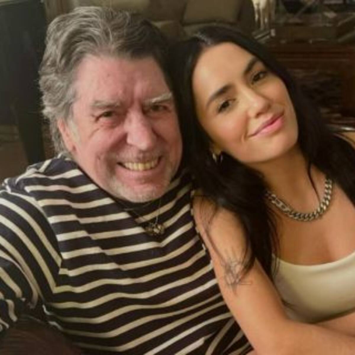 Lali compartió una foto junto a Joaquín Sabina