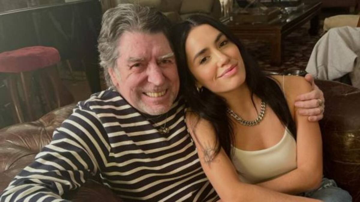 Lali compartió una foto junto a Joaquín Sabina