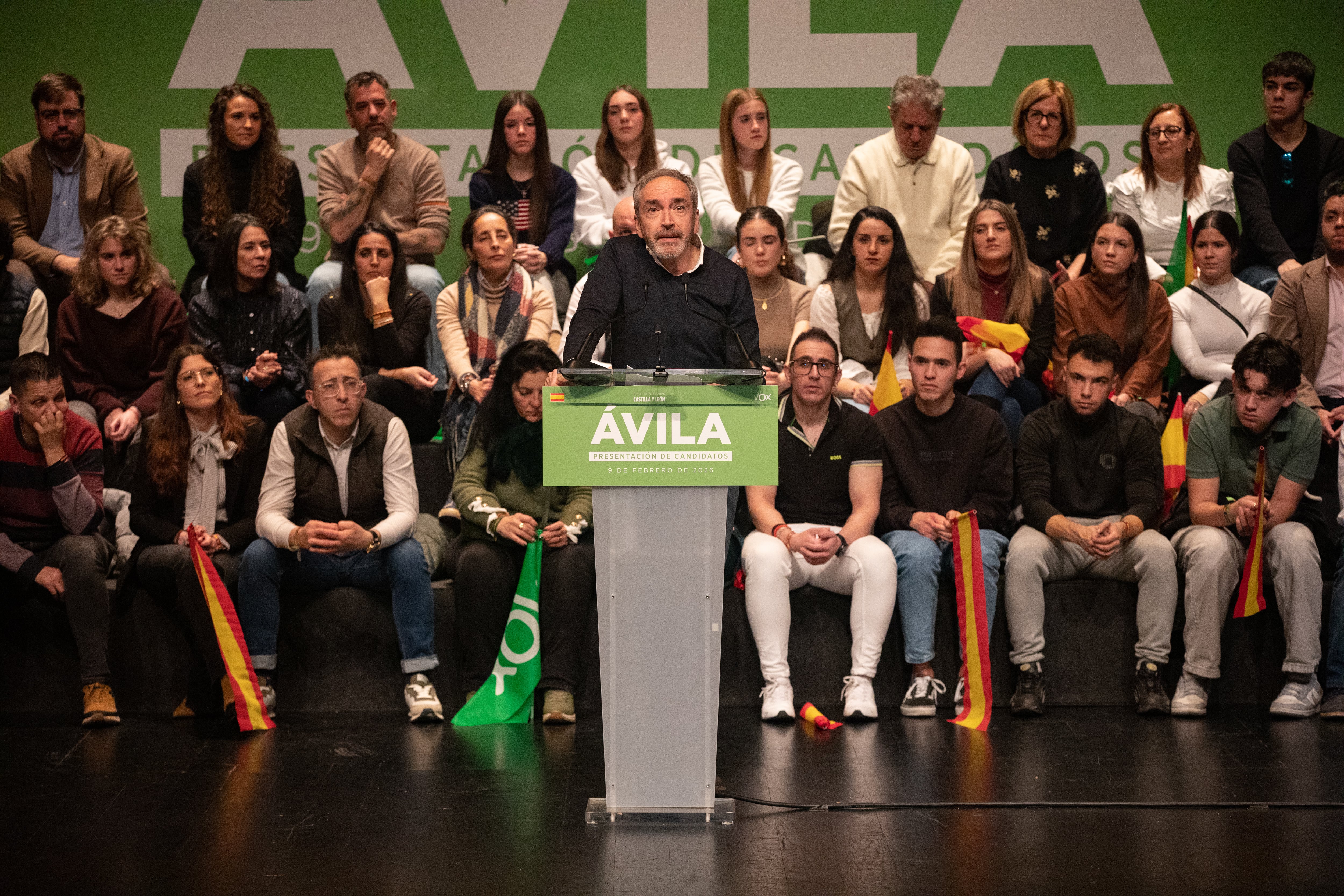 Alberto Diaz Pico, miembro de VOX y actual Consejero de Cultura, Turismo y Deporte de Castilla y León