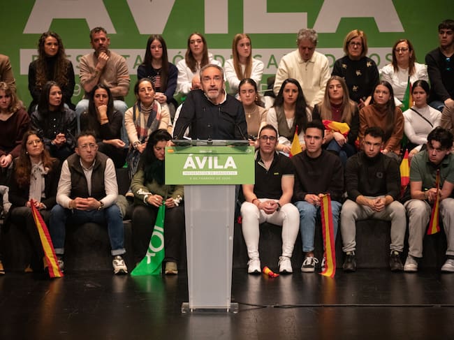 Alberto Diaz Pico, miembro de VOX y actual Consejero de Cultura, Turismo y Deporte de Castilla y León