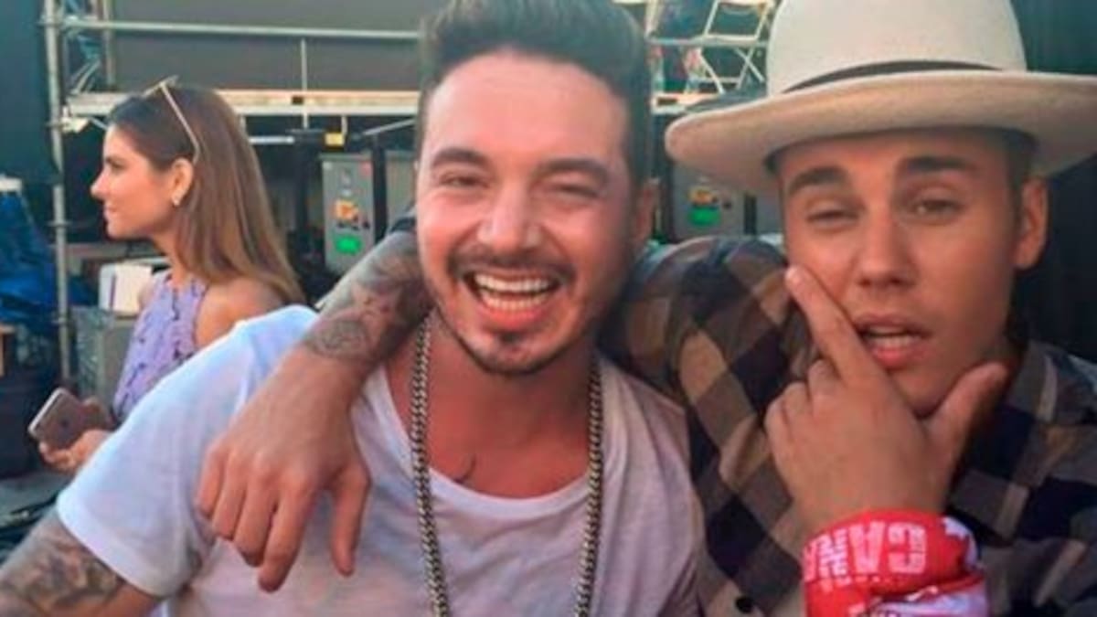¿J Balvin le copia el estilo a Justin Bieber?
