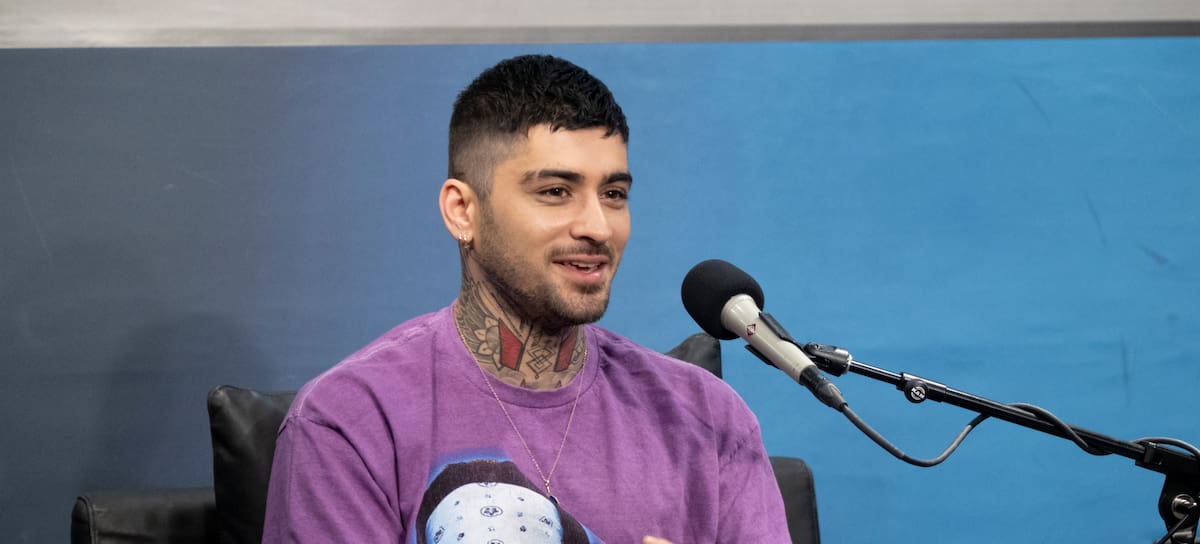 Zayn ofreciendo una entrevista en SiriusXM el 22 de mayo de 2024 en Nueva York.