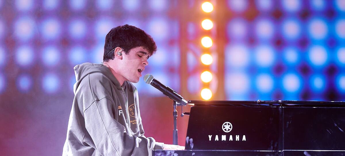 El cantante Iñigo Quintero