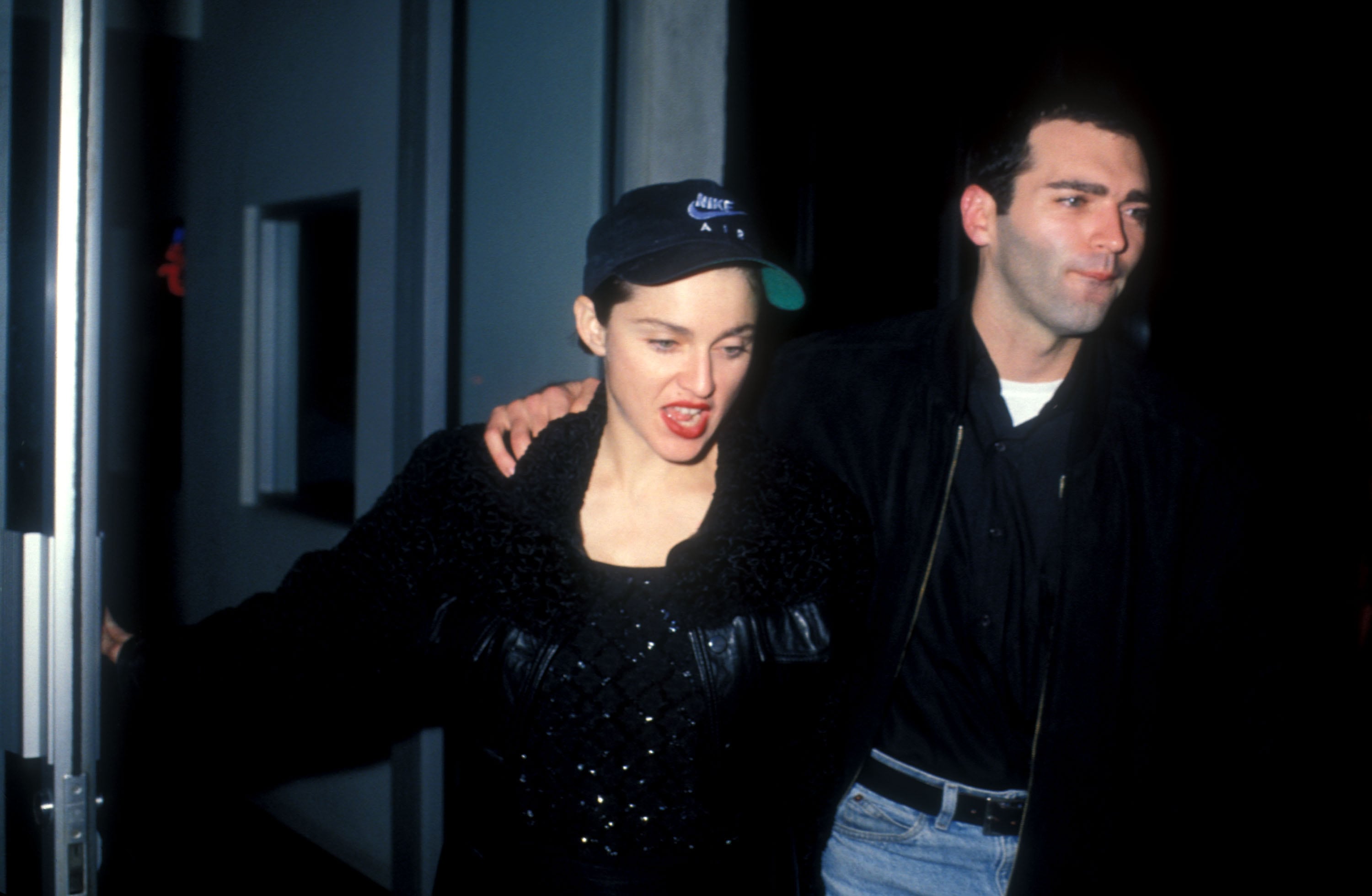 Madonna y su hermano Christopher Ciccone