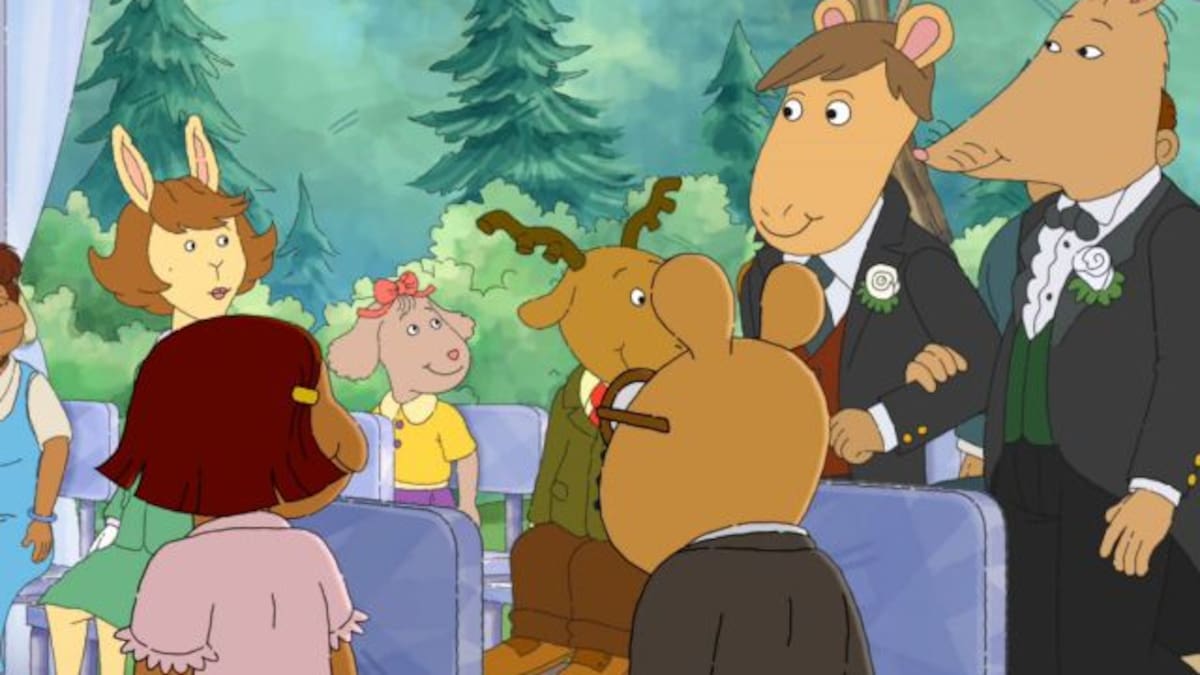 Censuran capítulo de la serie infantil 'Arthur' por tener una boda gay