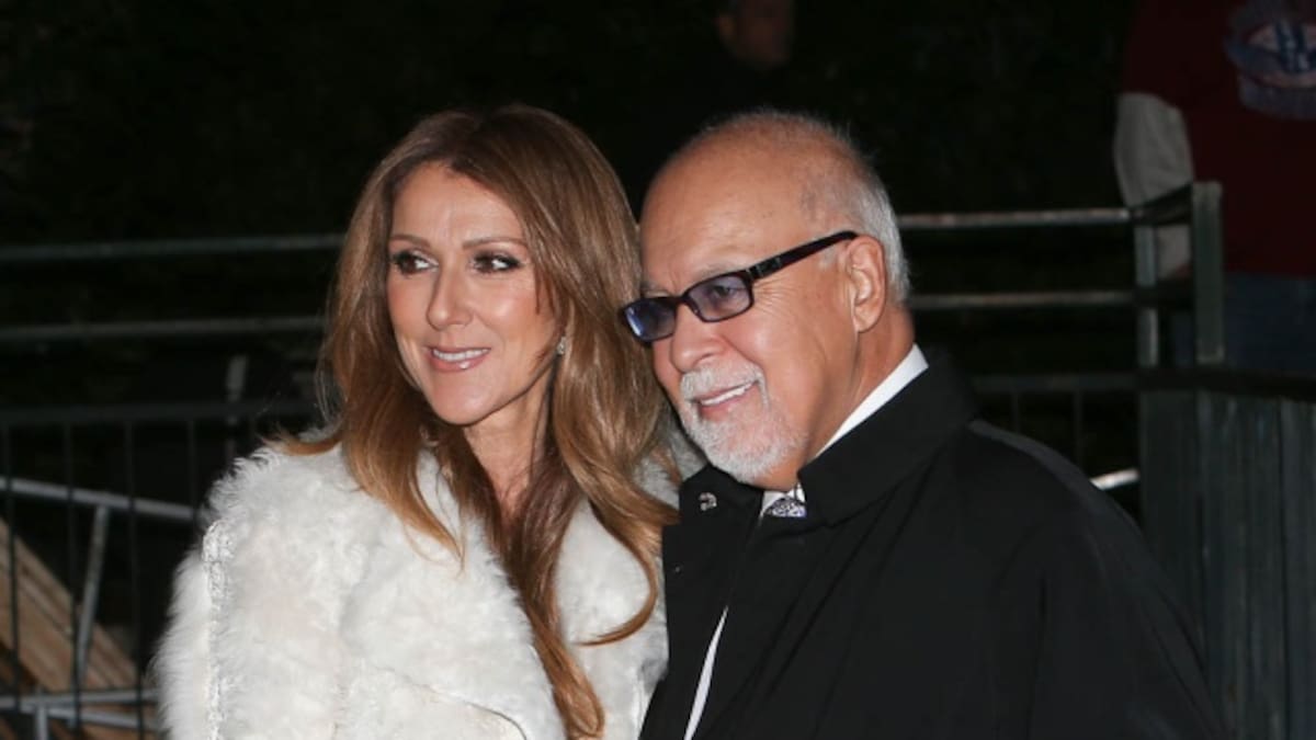 El marido de Céline Dion ya no puede alimentarse solo