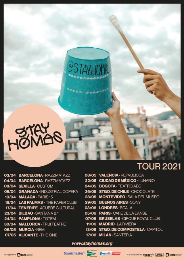 Stay Homas anuncien gira internacional