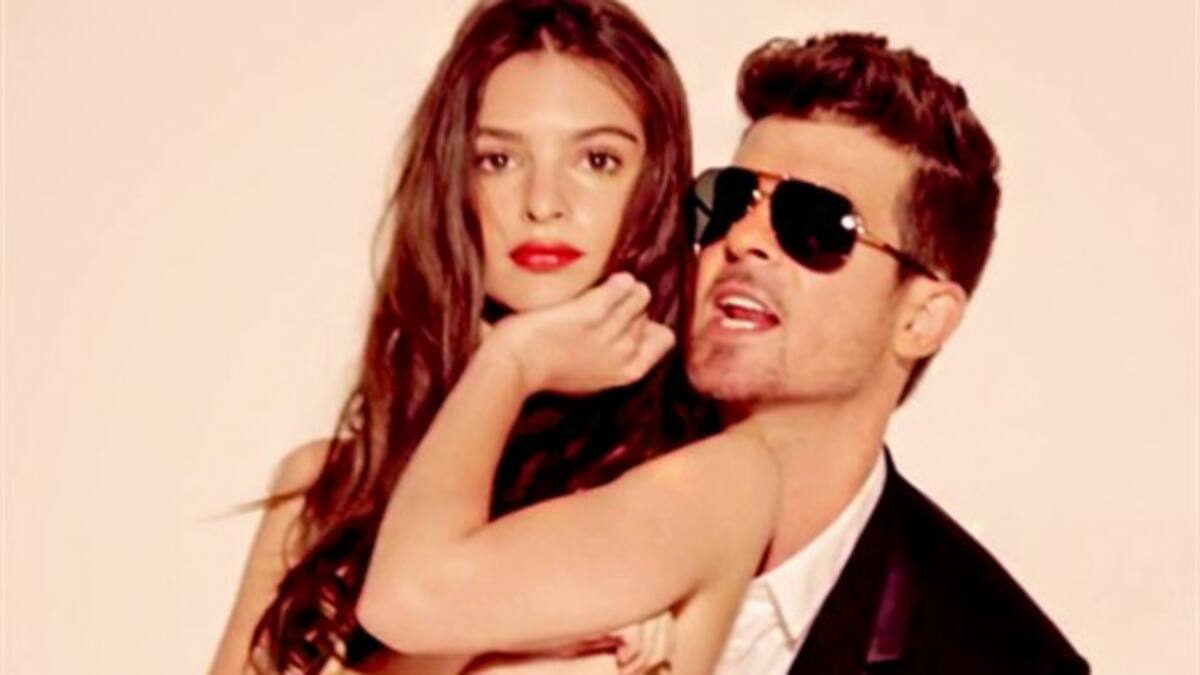 Robin Thicke, acusado de plagio