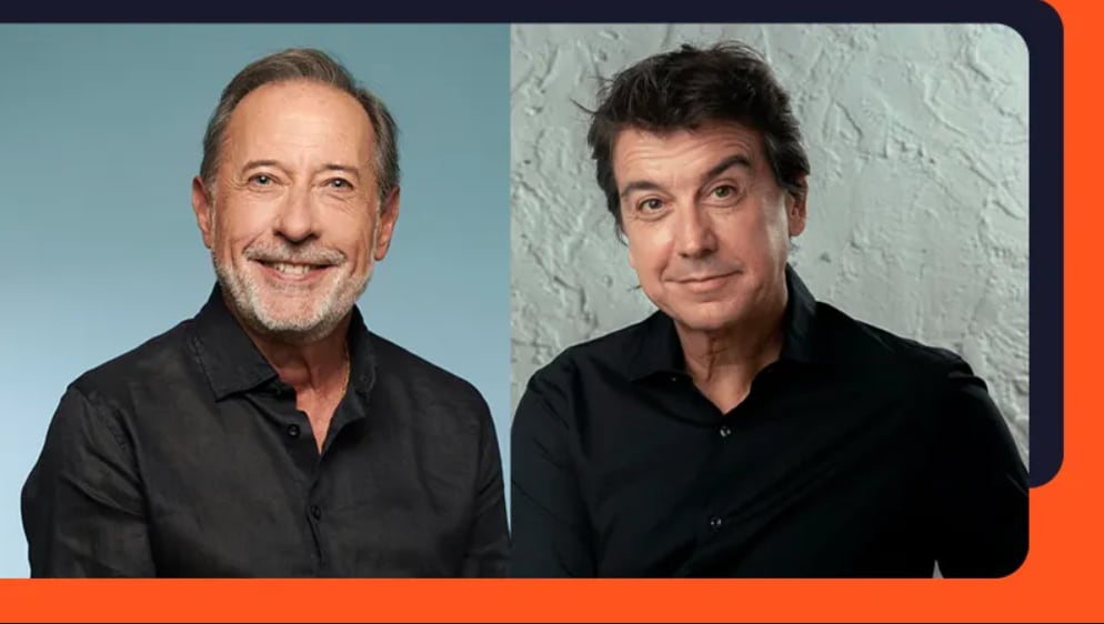 Guillermo Francella y Javier Veiga en &#039;El Hormiguero&#039;