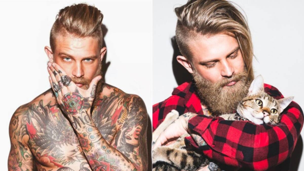Hay una razón científica por la que nos gustan los hombres tatuados y con barba