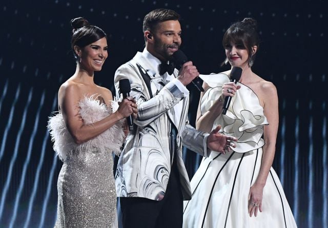 Ricky Martin, Joselyn Sánchez y Paz Vega. / Foto: VALERIE MACON/AFP via Getty Images.