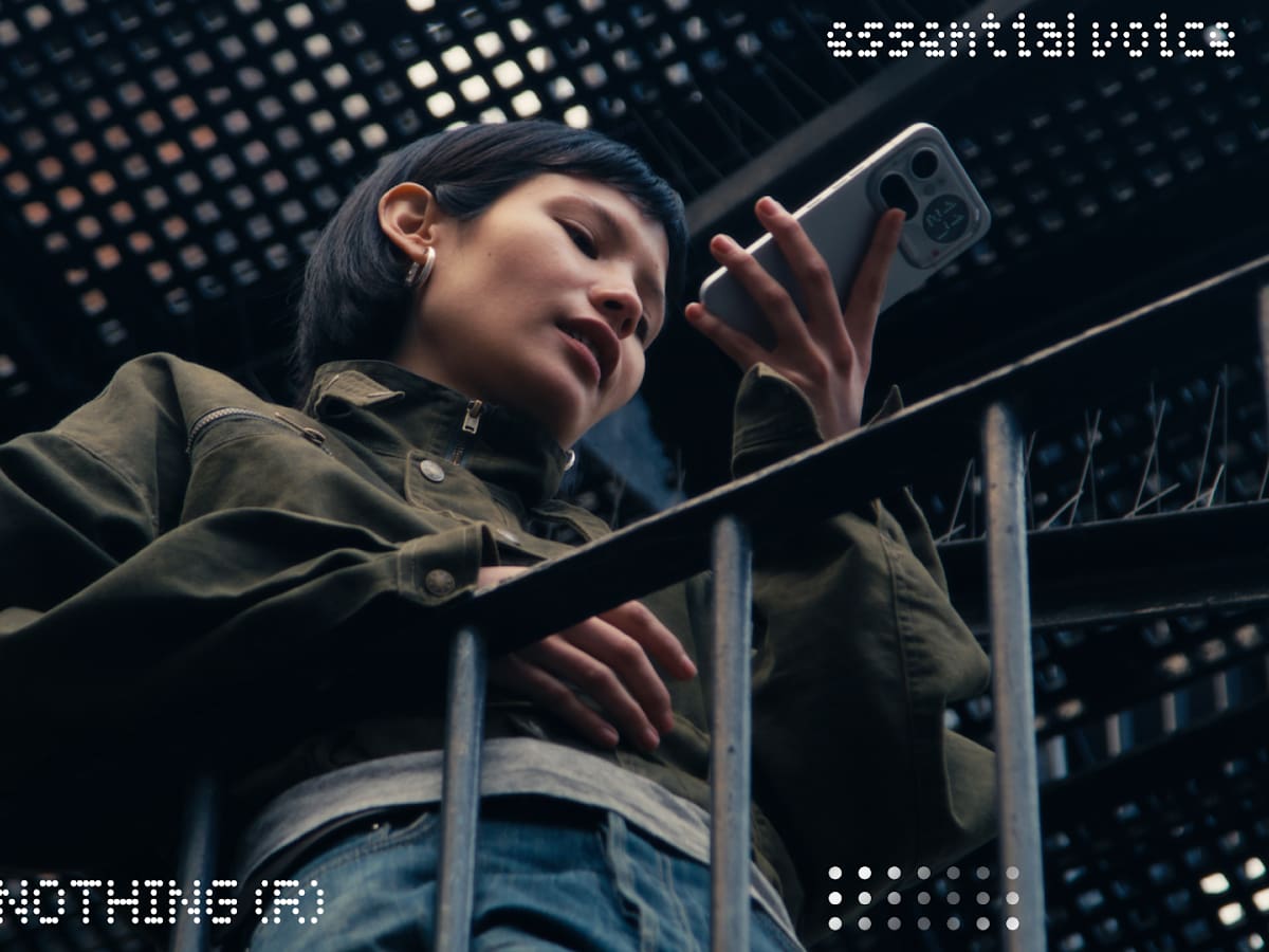 Nothing presenta Essential Voice: el desafío de sustituir el teclado por la voz