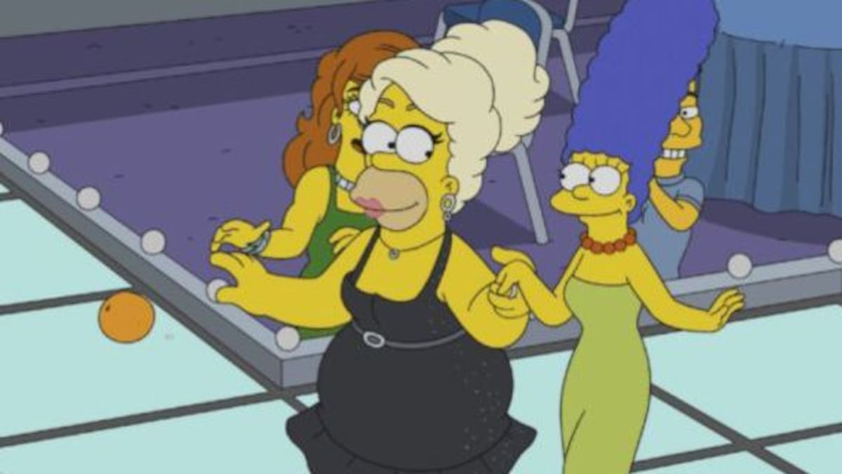 Homero será una Drag Queen en un episodio de Los Simpson