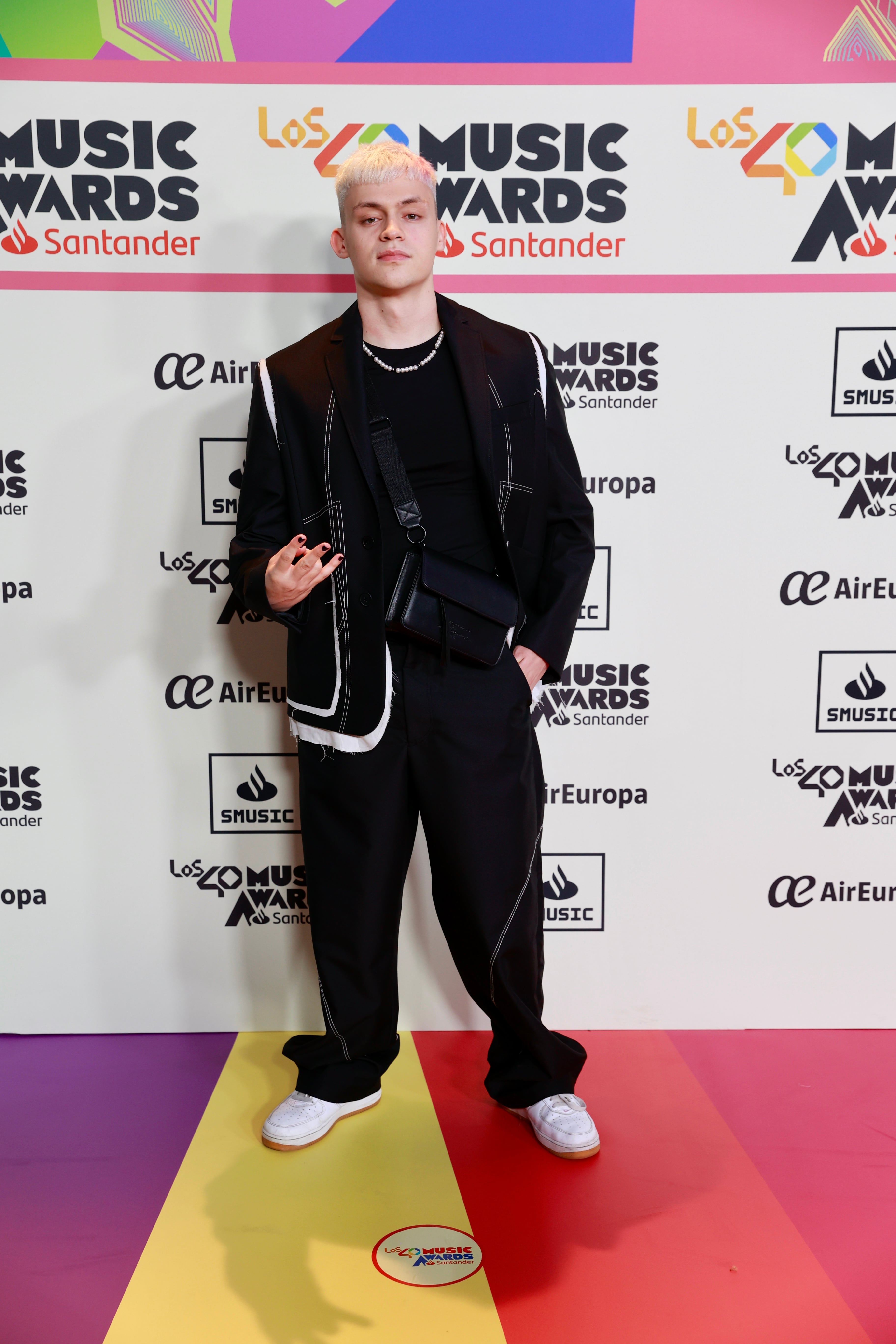 Almácor, en la cena de nominados de LOS40 Music Awards Santander 2023.