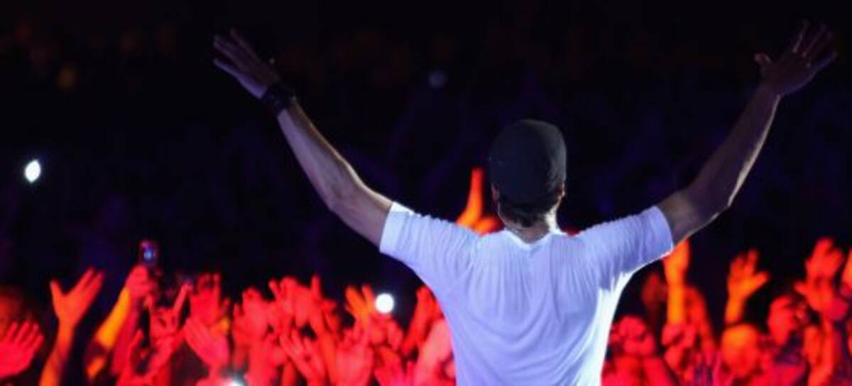 Una fan enloquecida de Enrique Iglesias