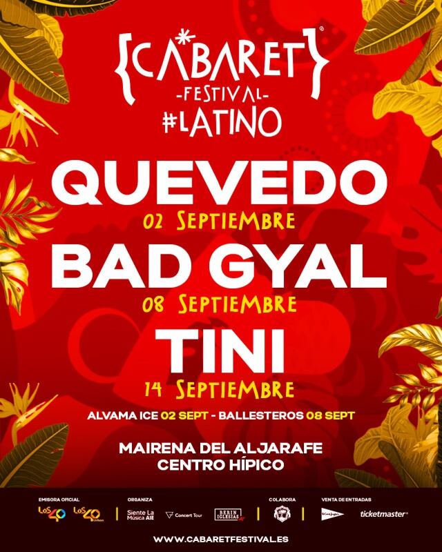 Cartel del Cabaret Festival #Latino