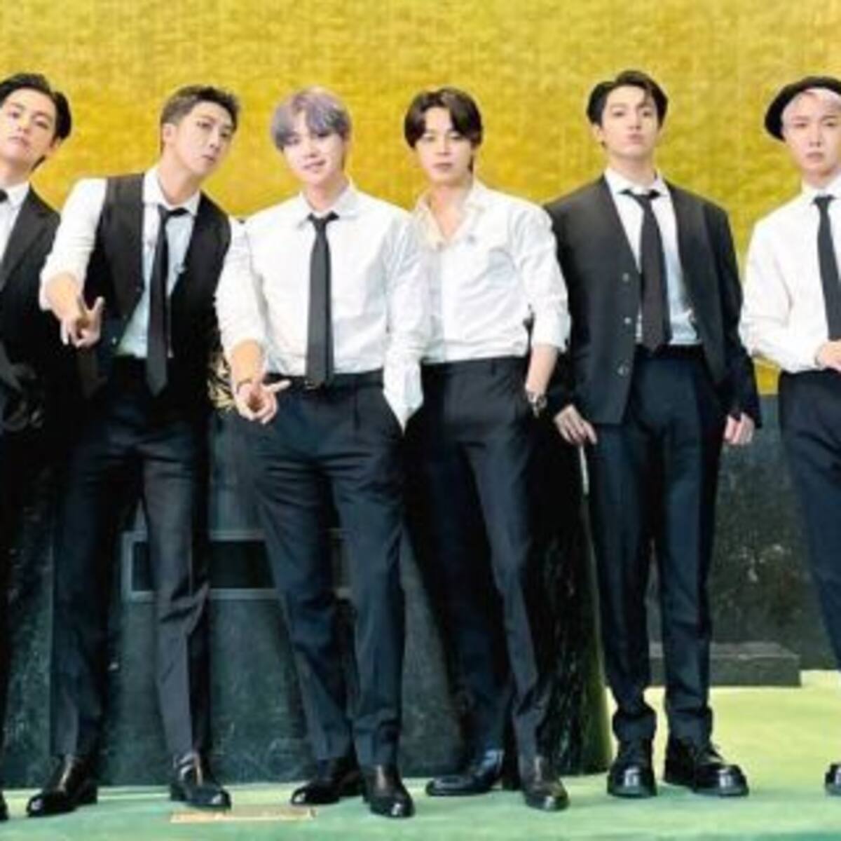 V de BTS revolucionó las redes sociales al bailar con una chica en la ONU