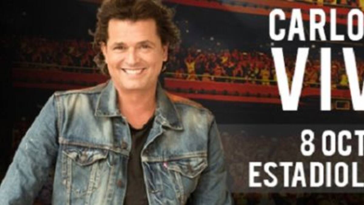¡Carlos Vives dará un show en el Luna Park!