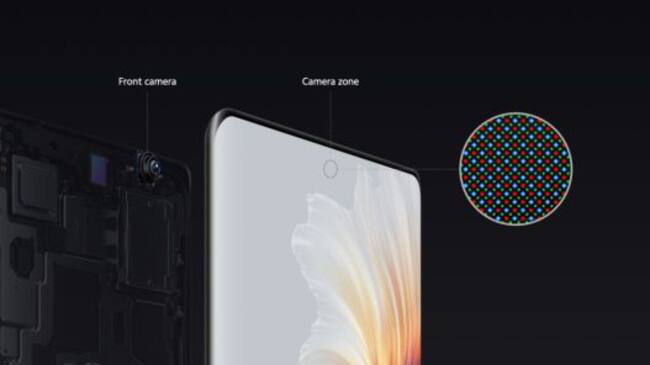 Tu primera cámara selfie debajo de la pantalla.