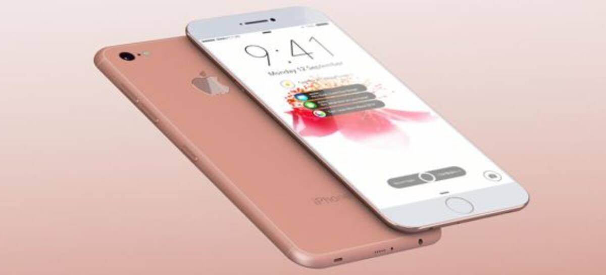 Un iPhone 7 en el microondas