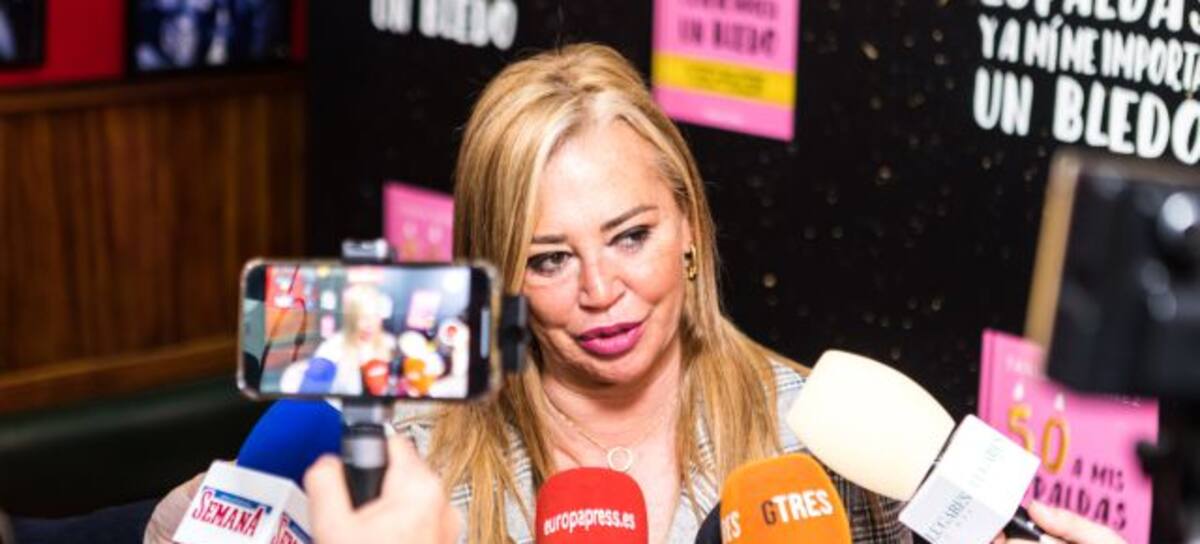 Belén Esteban recibe mensajes de cariño.