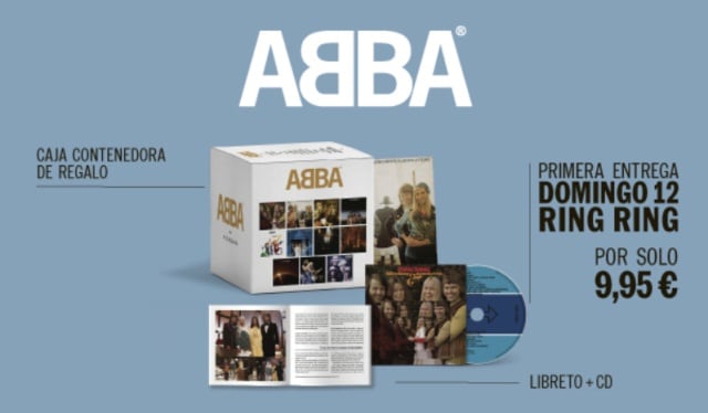 Colección con toda la discografía de ABBA con LOS40 Classic y El País.